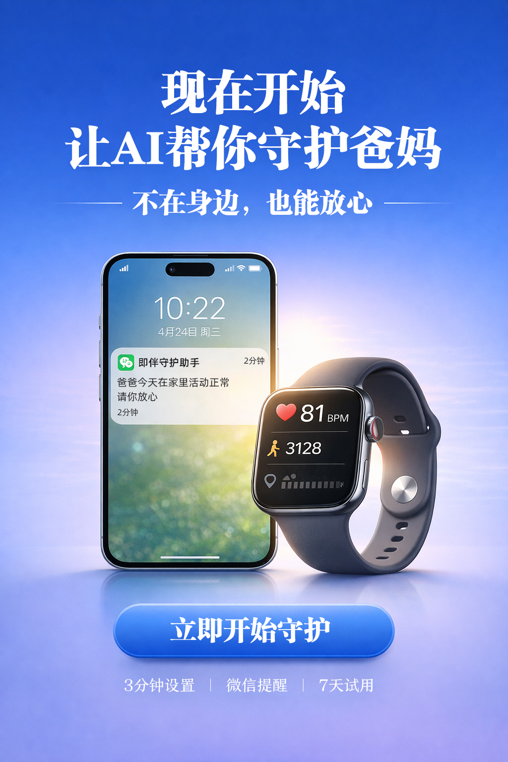 AI守护爸妈